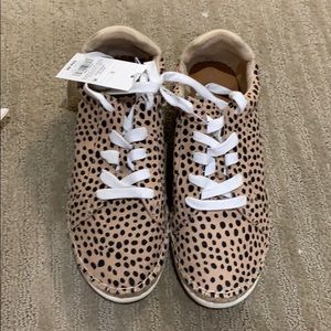 Leopard print espadrilles